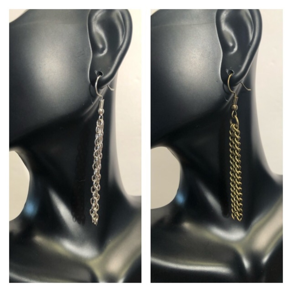 2 pairs Paparazzi dangle earrings